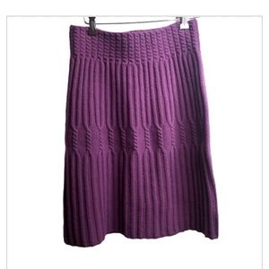 Far Away From Close Anthropologie Wool Knit Skirt